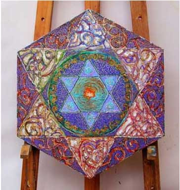 New Star of David mandala