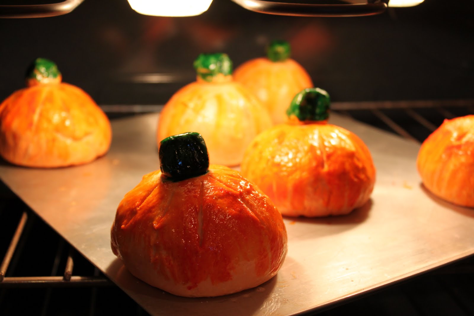 Pumpkin Shaped Bread Bowls and Rolls Fast Easy Bread Blog