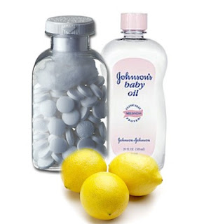 Selülit gidermek için aspirin-limon suyu-bebe yağı