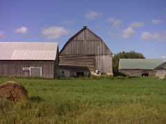 Log Barns along the Ottawa River