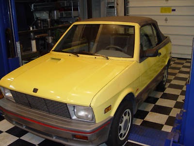 Just A Car Geek: 1990 YUGO Convertible - A Very Rare Car