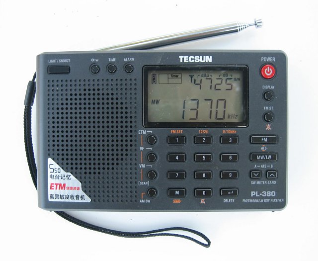 RADIOTIMETRAVELLER Review Of The Tecsun PL380 DSP Receiver