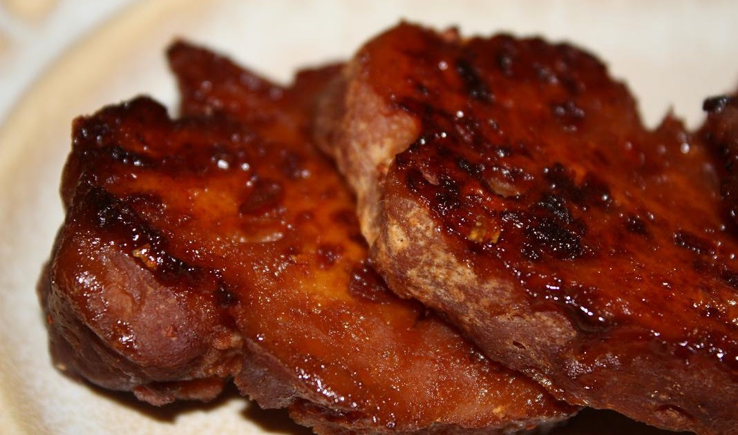 Vegan Epicurean Bourbon Glazed Seitan Cutlets