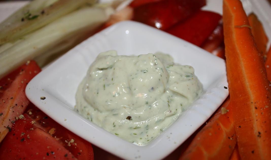 Vegan Epicurean Creamy Dill Tofu Vegetable Dip