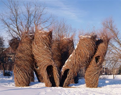 owache Stickwork. A New Book Featuring The Amazing Work Of Patrick Dougherty.