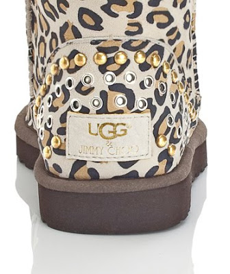 cheetah back Jimmy Choo Capsule Collection For UGG. Some Cozy Couture Kickass Boots.