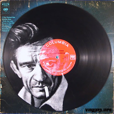Painted Portraits Of Musicians & Entertainers On Records By Daniel Edlen Seen On www.coolpicturegallery.us Vinyl Art Seen On www.coolpicturegallery.us