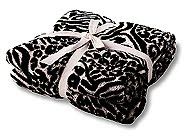 Zebra Print Cozy Throw