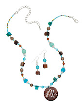 Turquoise & Brown