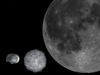 Vesta, Cerere e la Luna a confronto