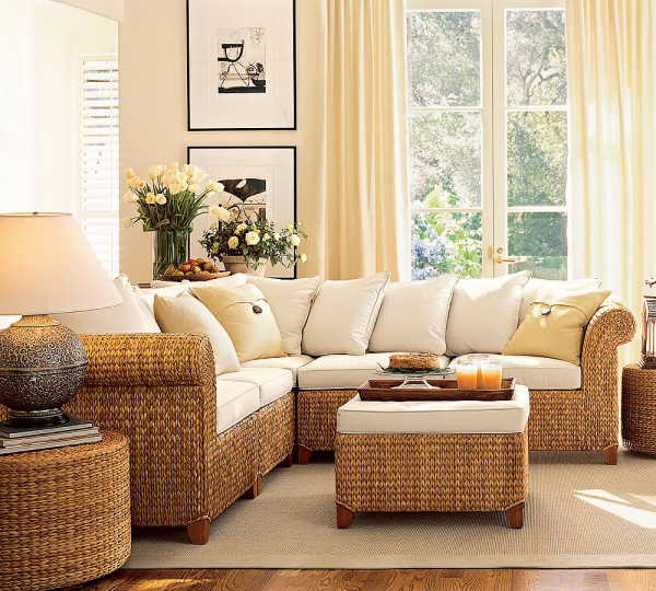 Seagrass Sectional Sofa Furniture Design Seagrass Sectional Sofa Furniture Design