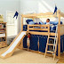 2011 Bunk Beds for Kids With Slides and Tent