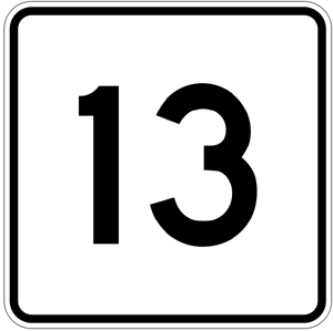 13 13