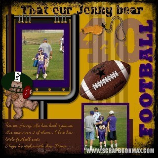 Scrapbook Football Layouts