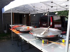 Paella géante (200 portions dans une poêle), location de matériel et réalisation