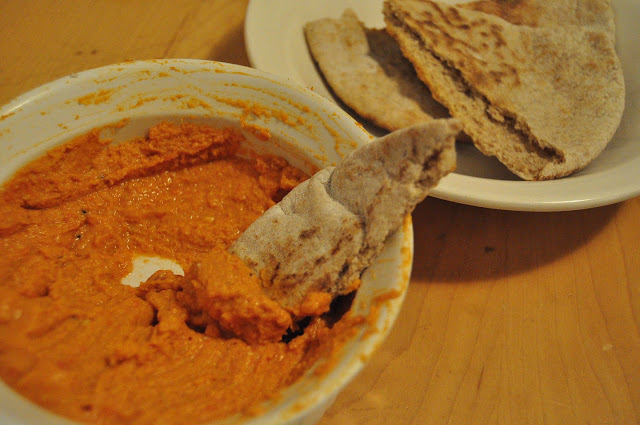 roasted red pepper hummus