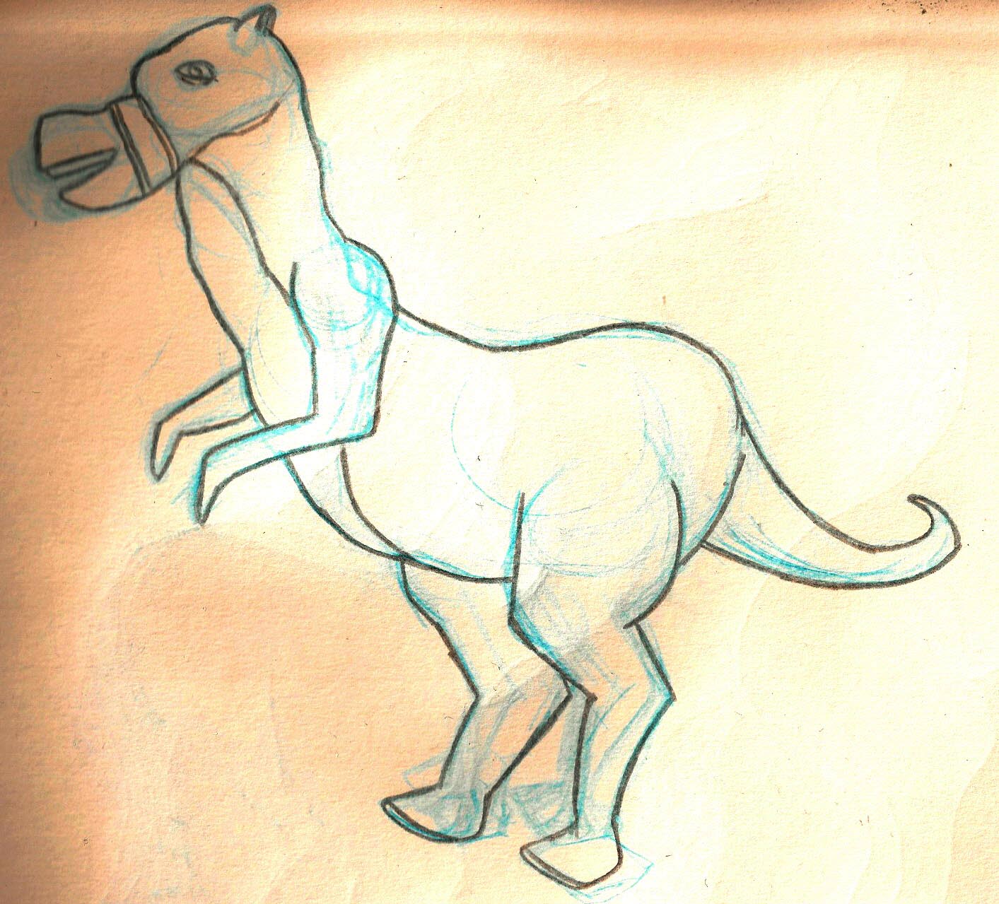 Ethan Clements: More Horse Drawings...