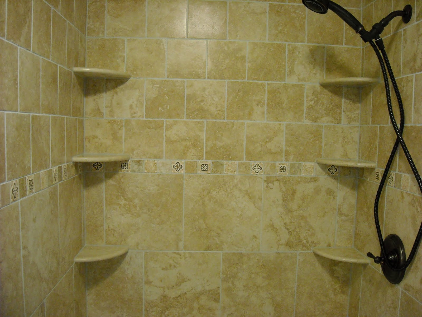 Tile Corner Shelves