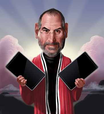 Steve Jobs Sacralisé par Dale Stephanos (image) Steve Jobs Sacralisé par Dale Stephanos (image)