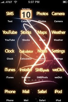 iPhone Theme : Advance Glow FX (gratuit) glowfx iPhone Theme : Advance Glow FX (gratuit)