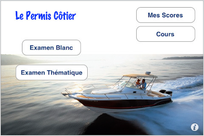 Permis Cotier et Fluvial 2009 sur iPhone (gratuit) permis cotier iphone - Permis Cotier et Fluvial 2009 sur iPhone (gratuit)