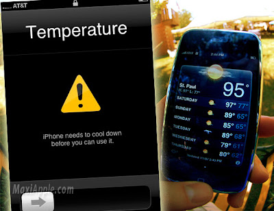 iPhone 3G : Attention au Soleil cet Ete iphone sun heat iPhone 3G : Attention au Soleil cet Ete