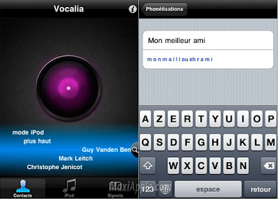 Vocalia iPhone : Controle Vocal a 3 € vocalia iphone Vocalia iPhone : Controle Vocal a 3 €