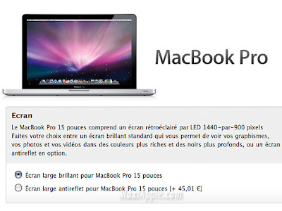 MacBook Pro Alu a Ecran Antireflet Disponible macbook alu mat MacBook Pro Alu a Ecran Antireflet Disponible