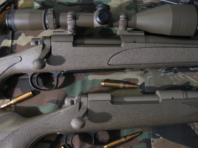 Remington 700s' Mirrored reversed colors