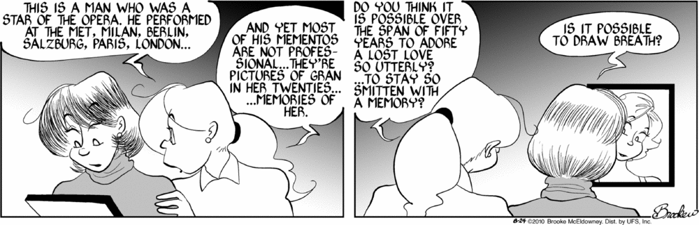 romantic comic strip