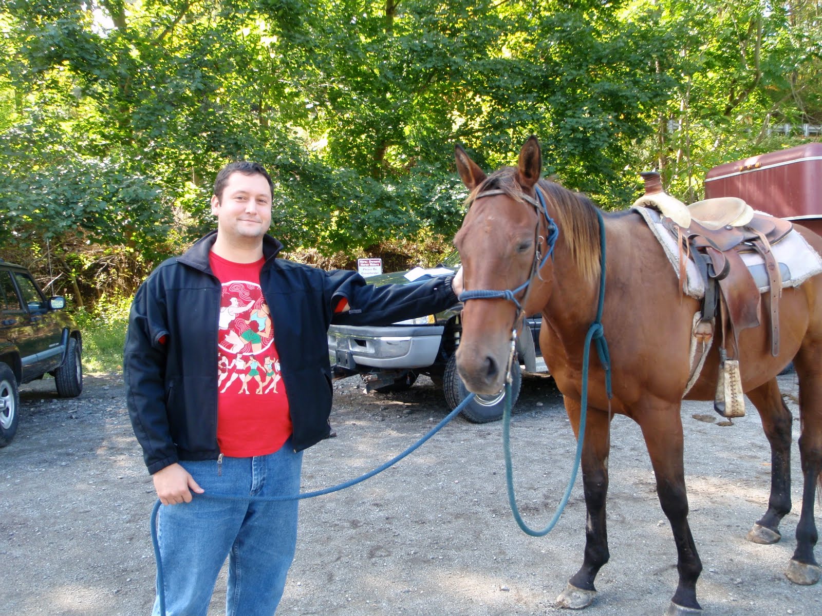 Blunders in the World of Wonders Horseback Riding & Apple Picking