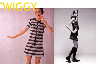 Twiggy Fashion on Twiggy Tornou Se Cone Dos Anos 60 Com Cabelos Loiros Muito