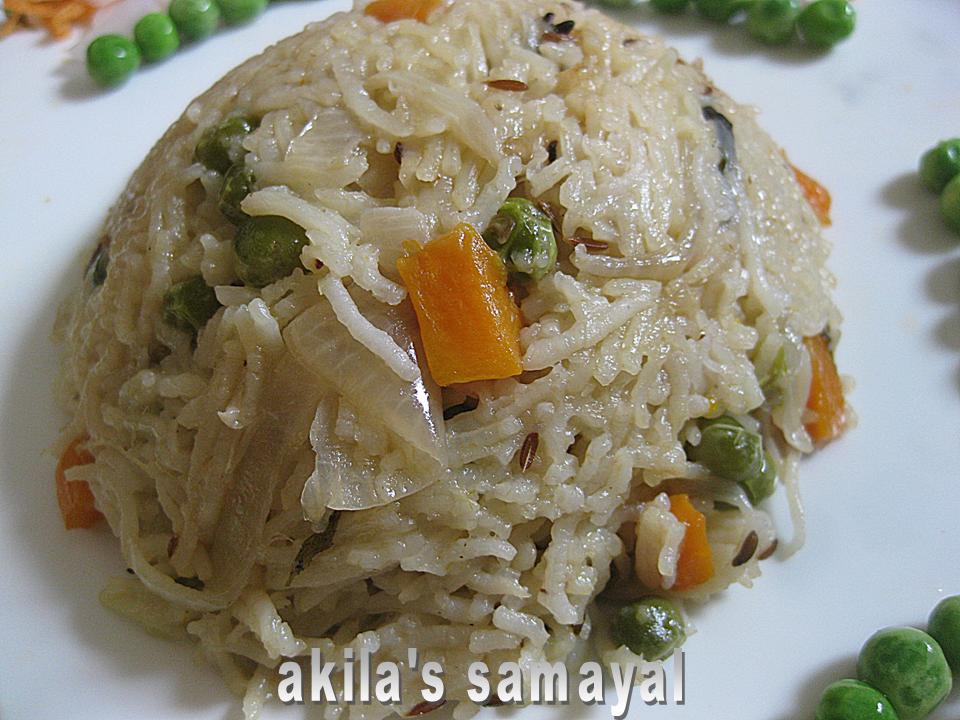 Carrot Peas Pulao Learningtocook