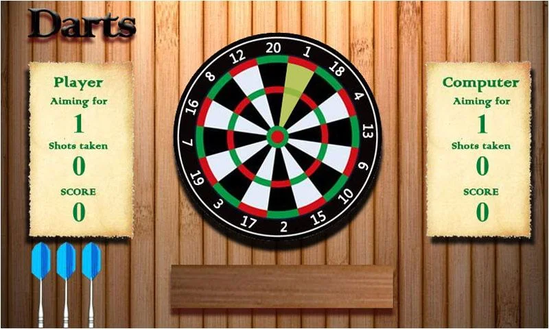 Android 3D Darts