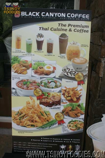 black canyon coffee and international thai cuisine