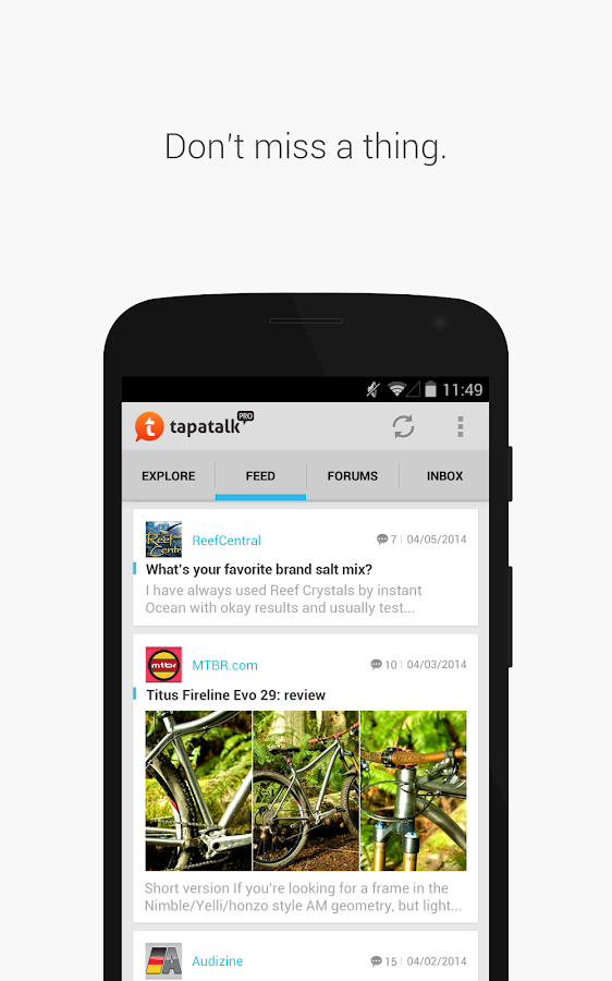 Tapatalk Pro v4.6.2 APK android
