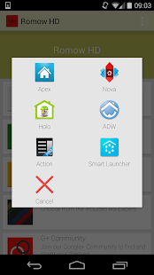 Romow HD Nova Apex ADW GO Holo APK v5.0.3 Paid