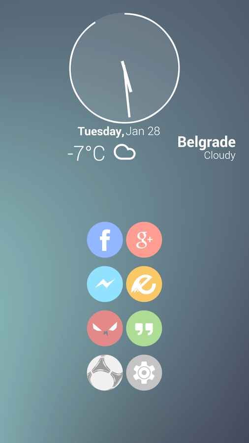 Cryten - Apex, Nova, Adw Theme v1.2.0 APK 4pda