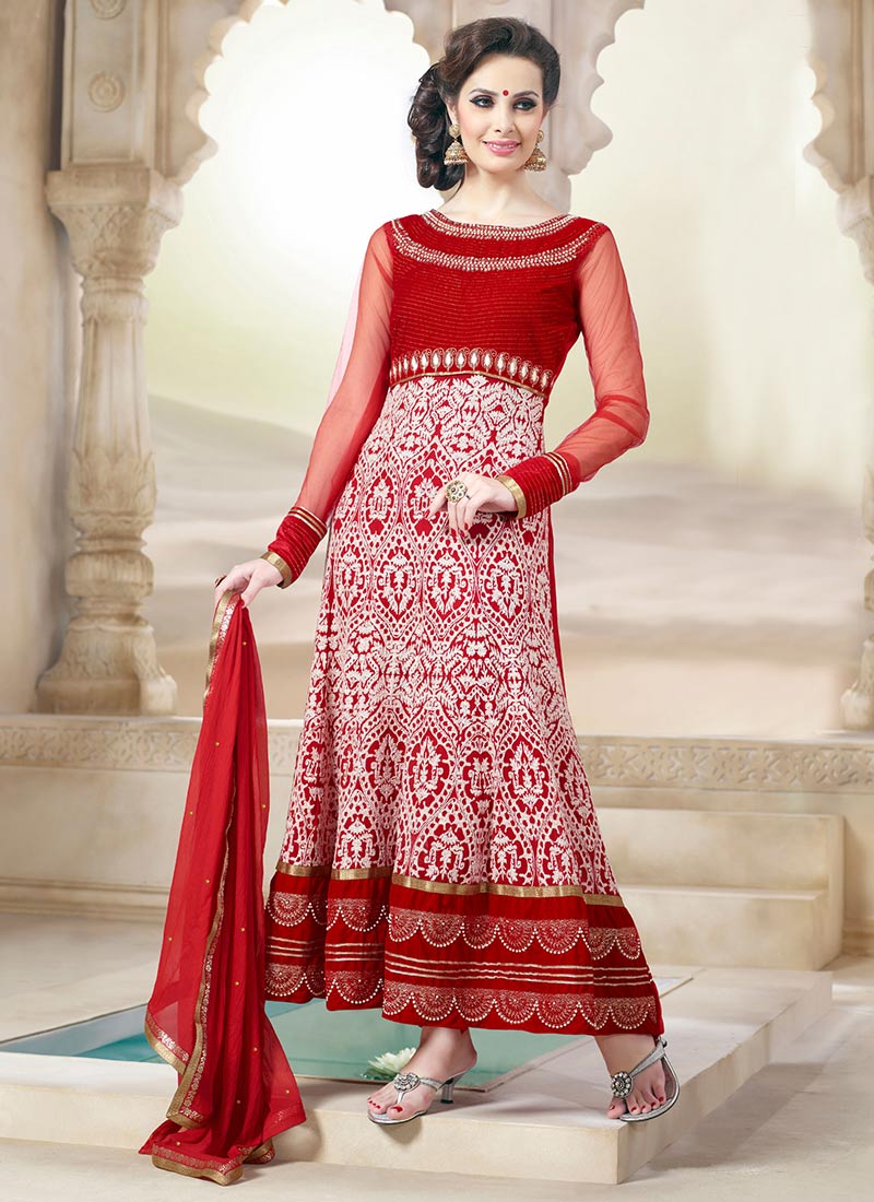 floor length frocks designs