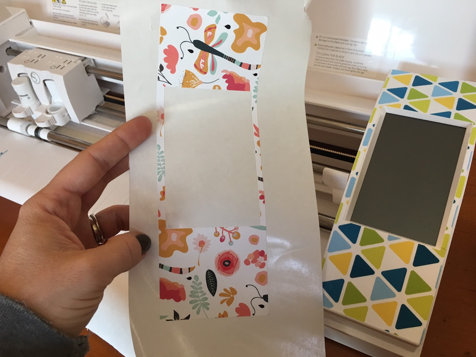 Free Silhouette CAMEO 3 Touch Screen Skin Template Shape Silhouette