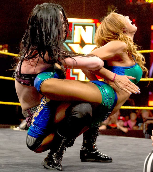 Paige vs Sasha Banks on WWE NXT 