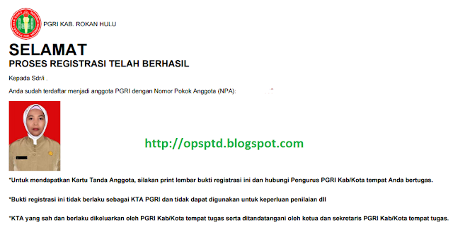 Cara Registrasi Keanggotaan PGRI