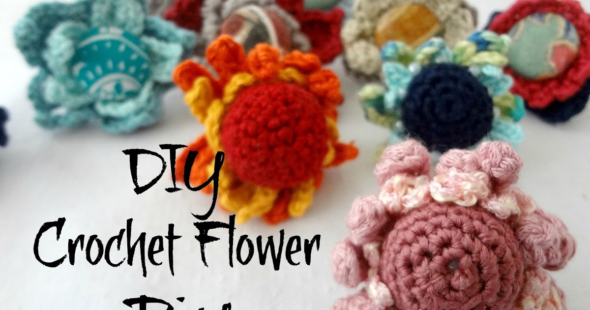 Little Treasures Make Jewelry Crochet Flower Ring