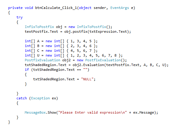 implementation of venn diagram in c visual studio source code news source venn diagram