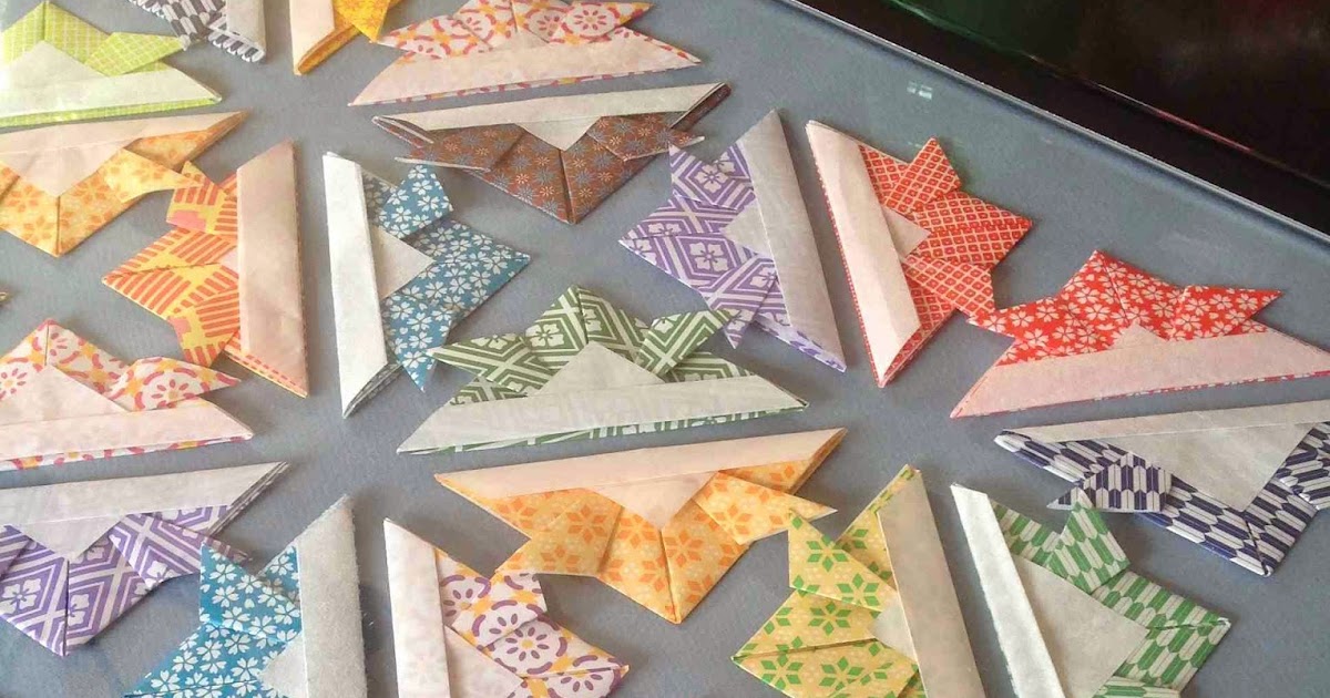 Create Art With Mrs. P!: Make a quilt in an evening--A PAPER ORIGAMI ...