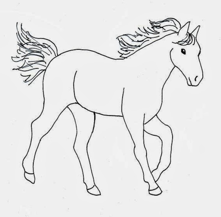 race horse coloring pages to print - photo #48