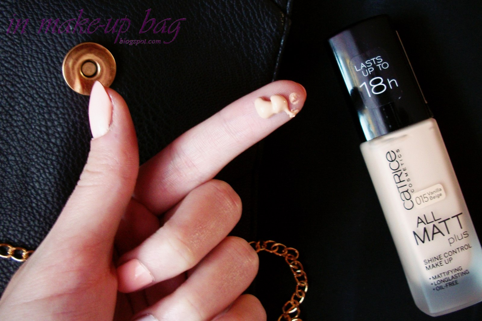 In makeup bag ~ W kosmetyczce ~ Blog kosmetyczny: Podkład matujący ...