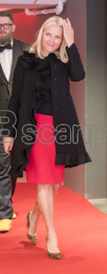 Manteau Prada / escarpins Gianvito Rossi