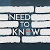 NEED TO KNOW-HOODLUM