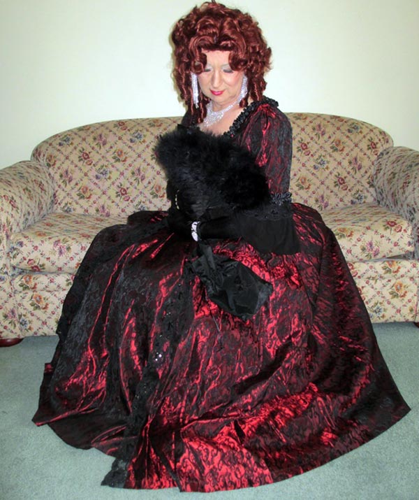 transvestites in ball gowns